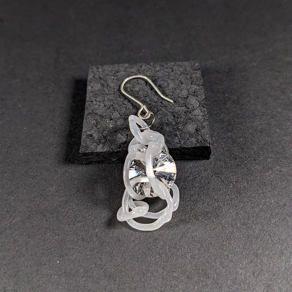 Chainsmokerglass - (UV) Glass Chain Earrings