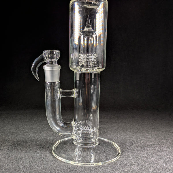 Sovereignty Glass - 2026 Clear G Line 9.5mm 3 Cut to Mini Grid Dome Shelf Bend
