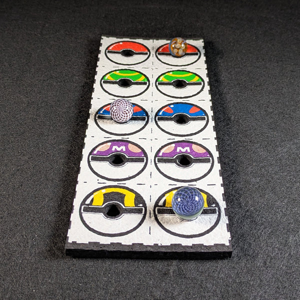 Dark Mountain Cult - Double Strip Pokeball Acid Tabs Marble Holder