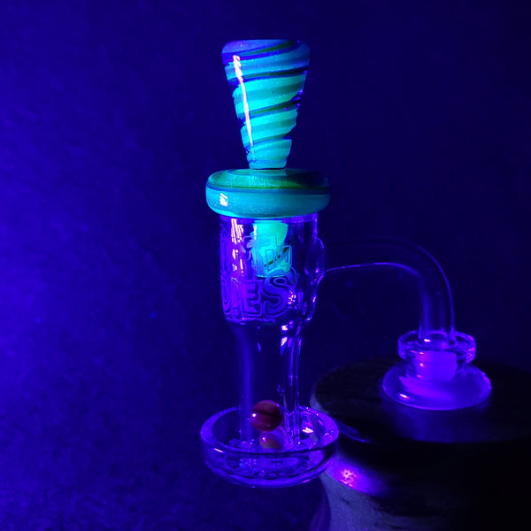 Onlyzamasu - UV Slurper Set (Marble/Cap & 2 Pearls)