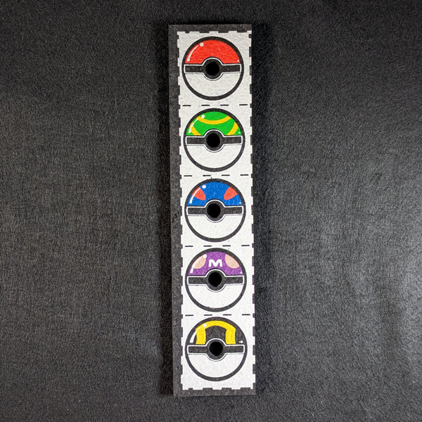 Dark Mountain Cult - Single Strip Pokeball Acid Tabs Marble Holder