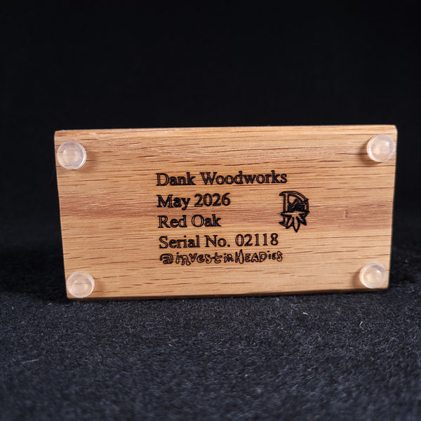 Investinheadies ✖️ Dank Woodworks - Multi-Slot 10mm Banger Blocks