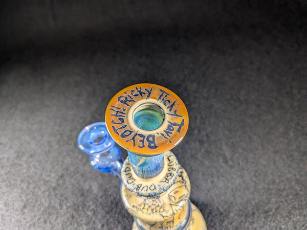 Boro.Vitrics X ProfxGlass - Rick and Morty Carved Collab Blooper