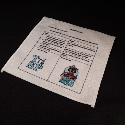 Microfiber Cloth - Post Dab Procedures - TSP x investinheadies Collab
