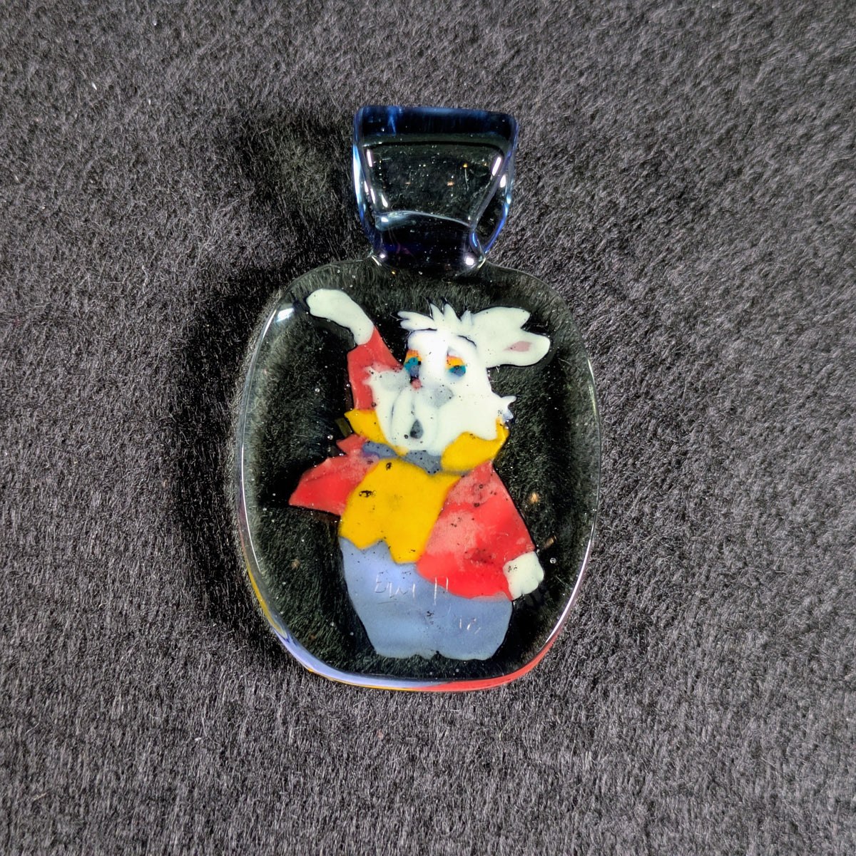 Erin Bourguignon - Potion CFL White Rabbit Pendant (Alice in Wonderland)