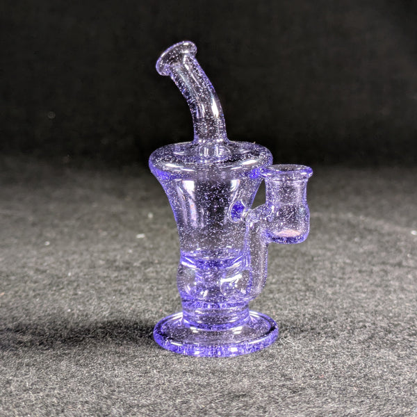 Blais Glass - 6mm Purple Lollipop Nano Jammer