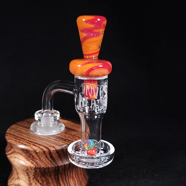 Onlyzamasu - Slurper Set (Marble/Cap & 2 Pearls)