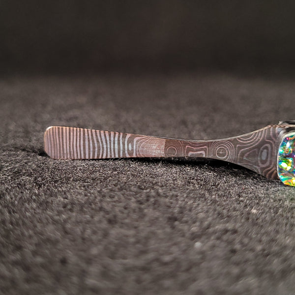 Rozin Sticks - Damascus Steel & Resin Dabbers