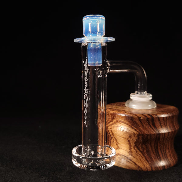 Zach Brown Glass - 2026 Baller UFO Stoppers - Moonstone (double sided hybrid)