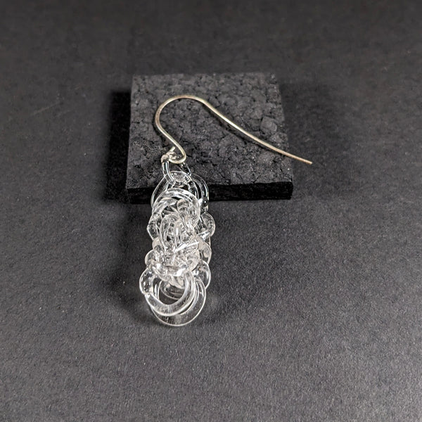 Chainsmokerglass - (UV) Glass Chain Earrings