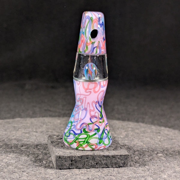 Bluegrass Glass - UV Squiggles Lamp Pendant