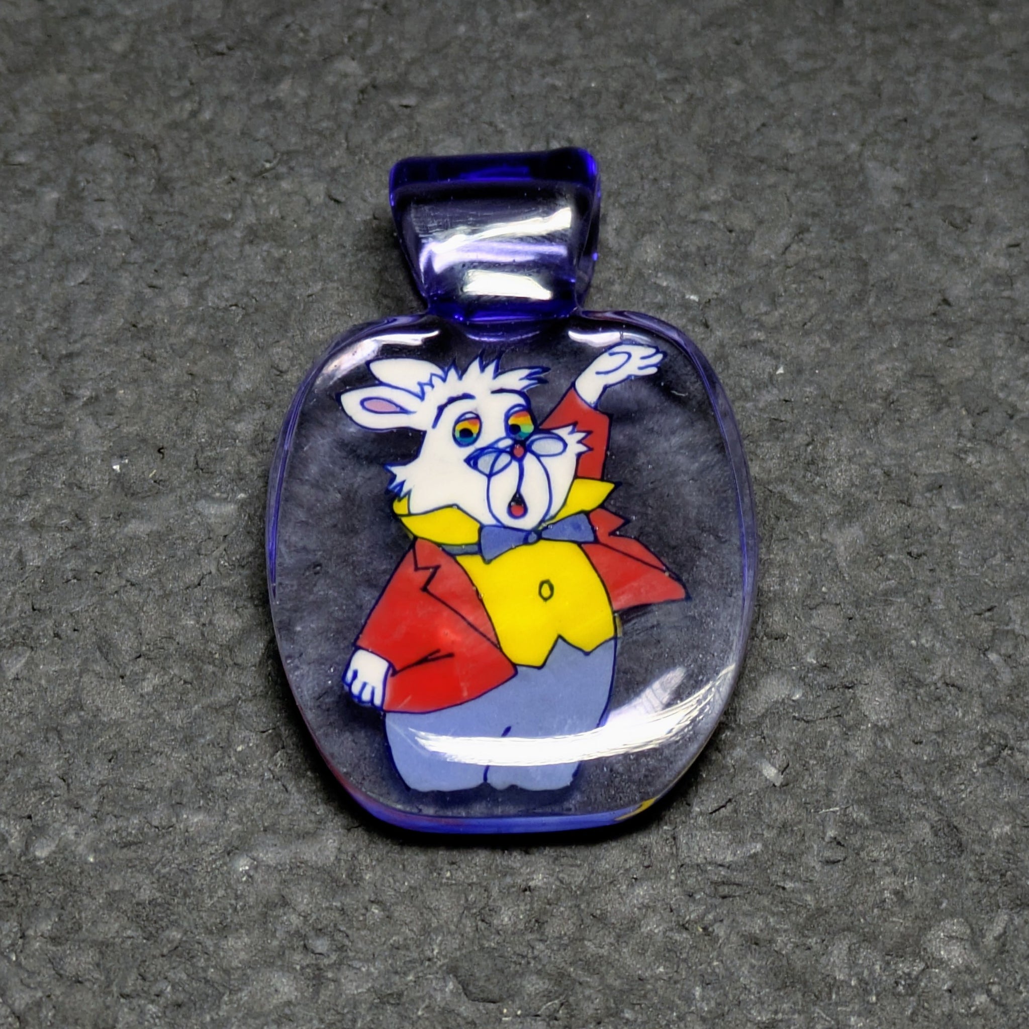 Erin Bourguignon - Potion CFL White Rabbit Pendant (Alice in Wonderlan ...