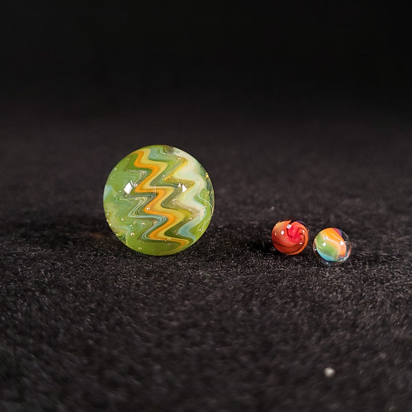 Onlyzamasu - UV Slurper Set (Marble/Cap & 2 Pearls)