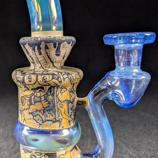 Boro.Vitrics X ProfxGlass - Rick and Morty Carved Collab Blooper