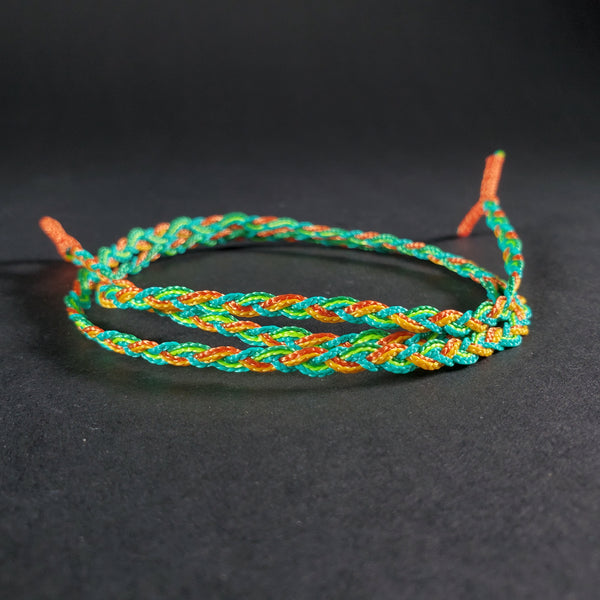 Rainbows Giggle - Handmade Pendant Threads