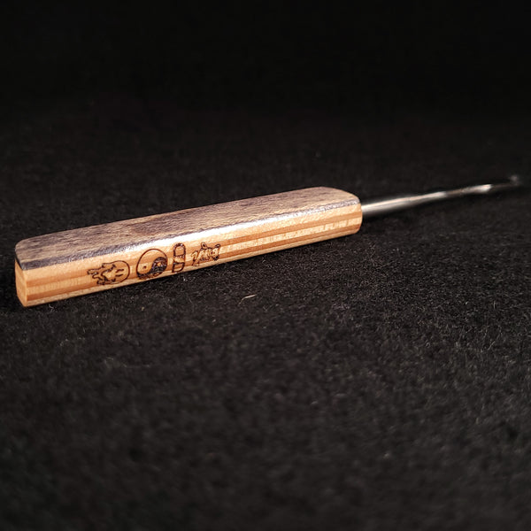 Dead Deck Tools - Custom Pouch and Dabber - Earthy Hieroglyphics