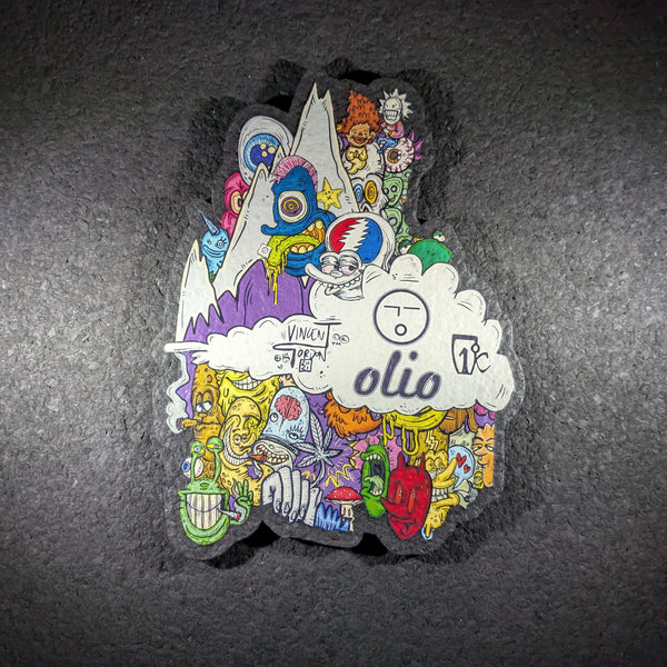 Vincent Gordon x Olio - Heady Hash Cartoons Moodmat