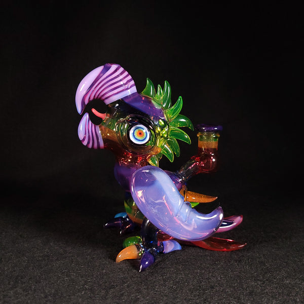 RJ Glass - UV Rainbow Macaw