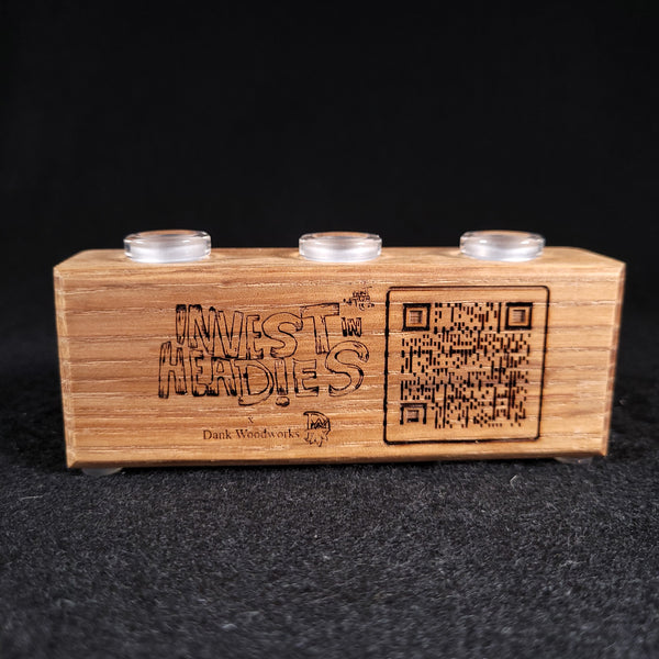 Investinheadies ✖️ Dank Woodworks - Multi-Slot 10mm Banger Blocks