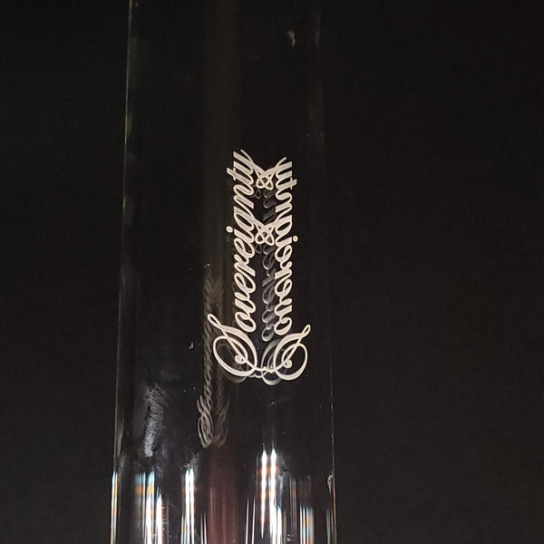 Sovereignty Glass - 2025 50x5 Stem Line 16mm UpGrid w/ Lava accents