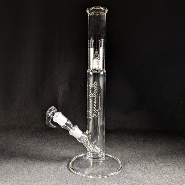 Sovereignty Glass - 2026 Clear Diffy Tube w/ Removable 180 Gridded Downstem