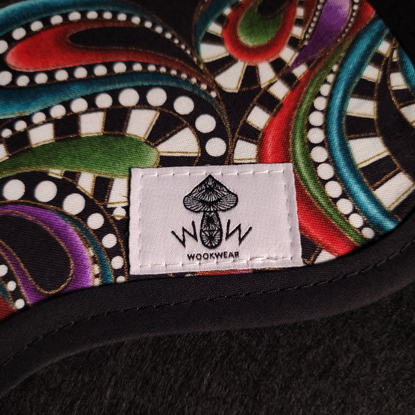 Wook Wear - Black, White, & Flower Slide Mat