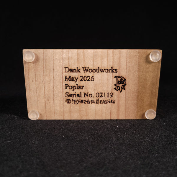 Investinheadies ✖️ Dank Woodworks - Multi-Slot 10mm Banger Blocks