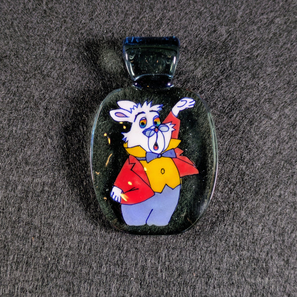Erin Bourguignon - Potion CFL White Rabbit Pendant (Alice in Wonderland)
