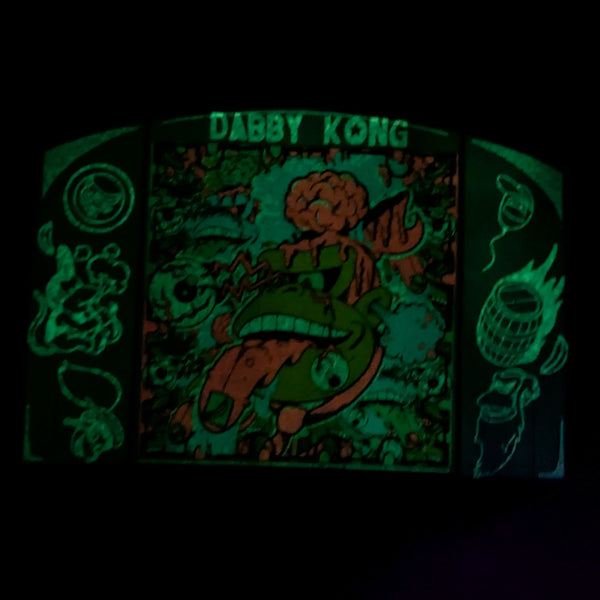Dark Mountain Cult x 74Lands - Dabby Kong Cartridge Mat (UV & Glow in the Dark)