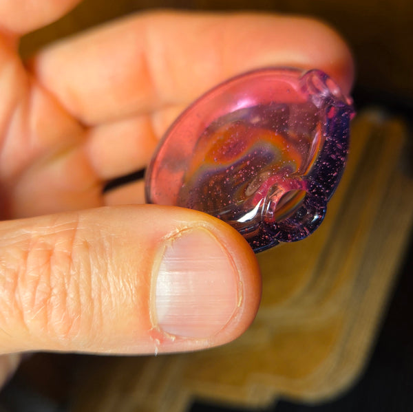 Sir Pyro - Phaze CFL & UV Reticello Opal Disc Pendant