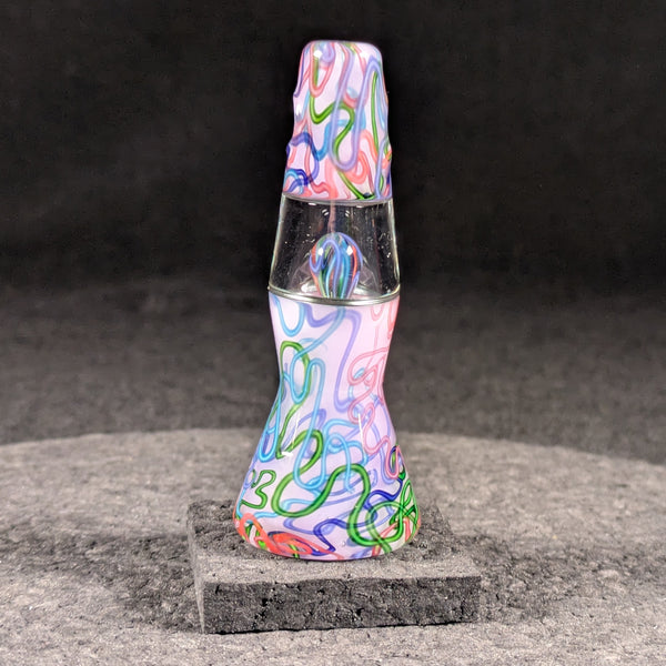 Bluegrass Glass - UV Squiggles Lamp Pendant