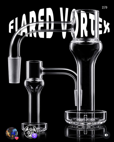 Toro x InvestInHeadies Flared Vortex Slurper 20mm XXL - 10mm 90°