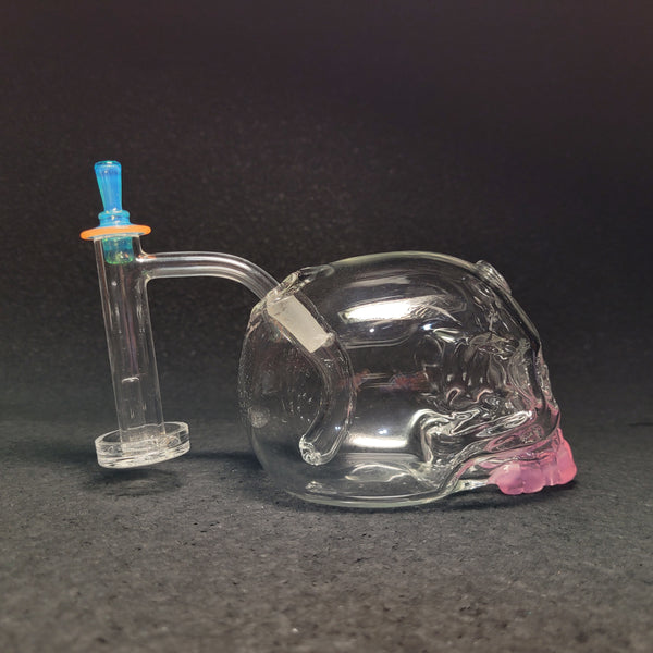 T.Larson Glass - CFL Teeth Skull
