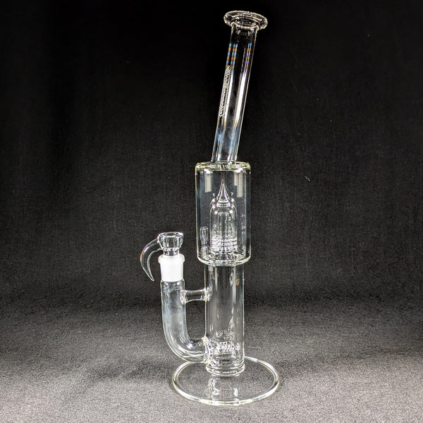 Sovereignty Glass - 2026 Clear G Line 9.5mm 3 Cut to Mini Grid Dome Shelf Bend