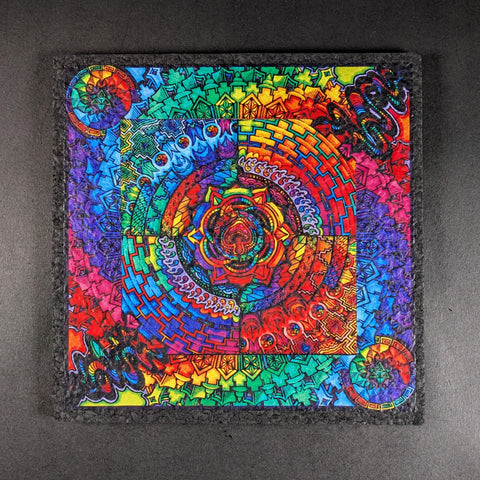 Dennis K. Wade - Rainbow Mandala Moodmat