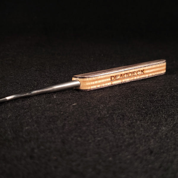 Dead Deck Tools - Custom Pouch and Dabber - Earthy Hieroglyphics
