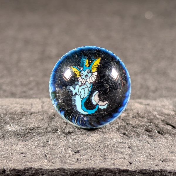 Steve Sizelove x Firefox Glass x Slick Rick Glass - Bubbletrap Pokemon Marbles