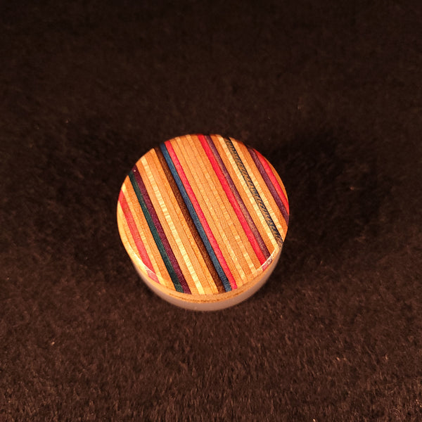 Dead Deck Dab Tools - Purple/Pink Inlay Custom Jar