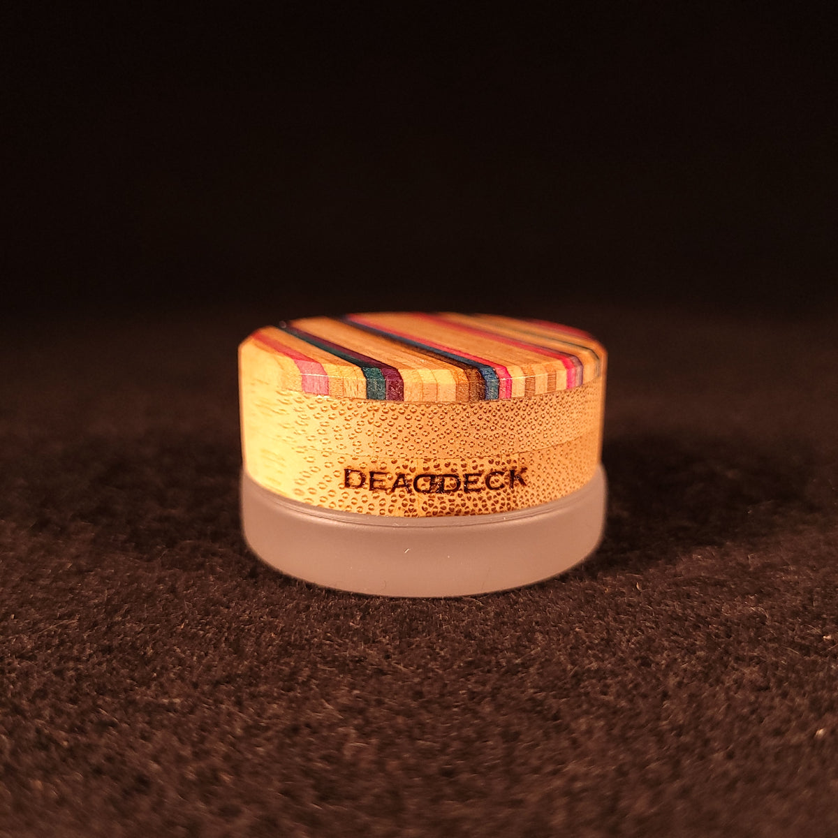 Dead Deck Dab Tools - Purple/Pink Inlay Custom Jar