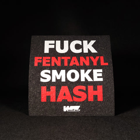 TheWaterBoyzz710 - "Fuck Fentanyl Smoke Hash" V2 Moodmat (Signed)