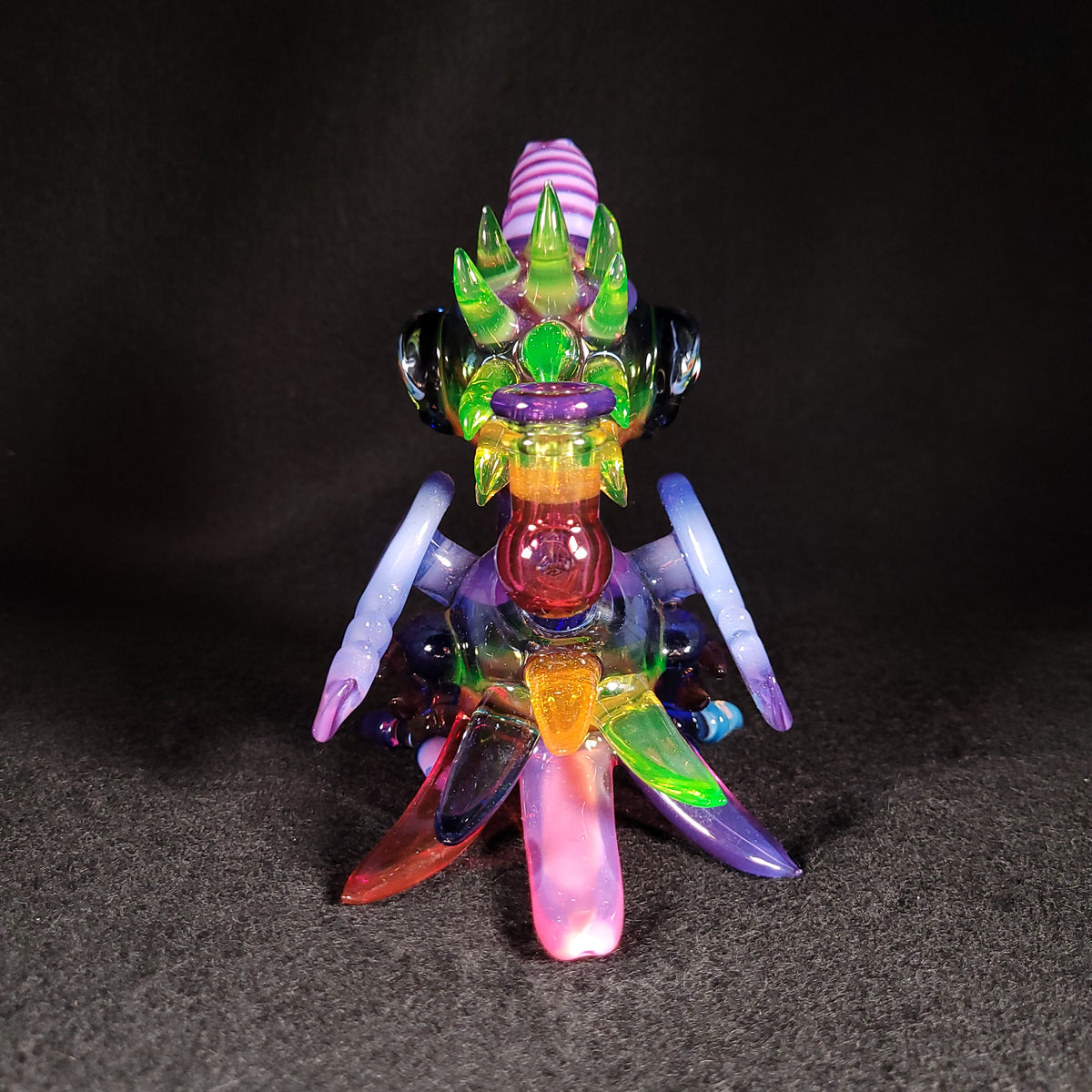 RJ Glass - UV Rainbow Macaw