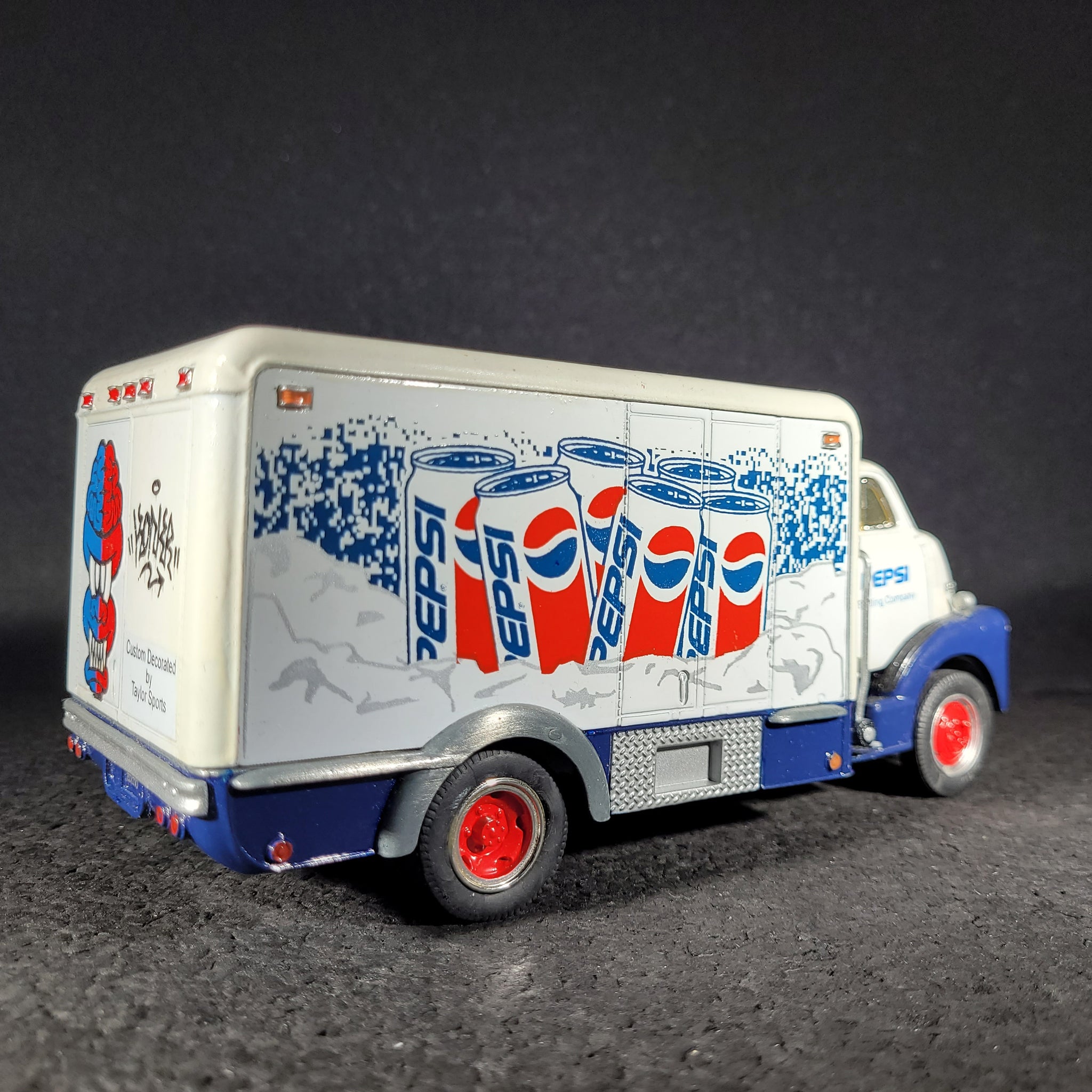 Created 2 Conquer - Tagged Pepsi Truck – Invest in Headies