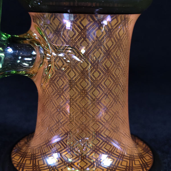 Blais Glass X Sizelove -  2025 Collab Jammer Crippy / Dark Amethyst and Fume Tech