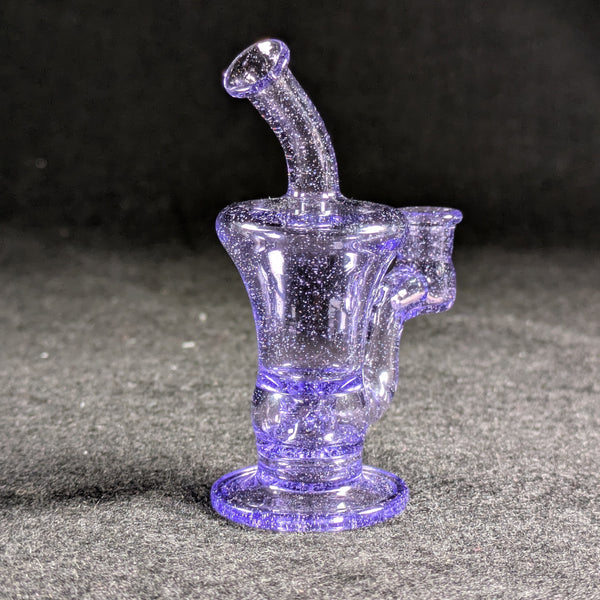 Blais Glass - 6mm Purple Lollipop Nano Jammer