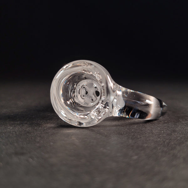 Sovereignty Glass x Dank Woodworks - 'CLEAR' 18mm Slide + Stand