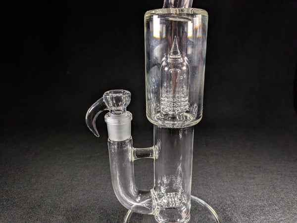 Sovereignty Glass - 2026 Clear G Line 9.5mm 3 Cut to Mini Grid Dome Shelf Bend