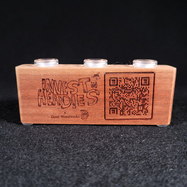Investinheadies ✖️ Dank Woodworks - Multi-Slot 10mm Banger Blocks