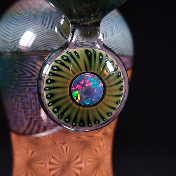Steve Sizelove - Vibe Vase - Layered Fume Retti / Bubble Trap / Gold Violet /Steel Wool Lippies