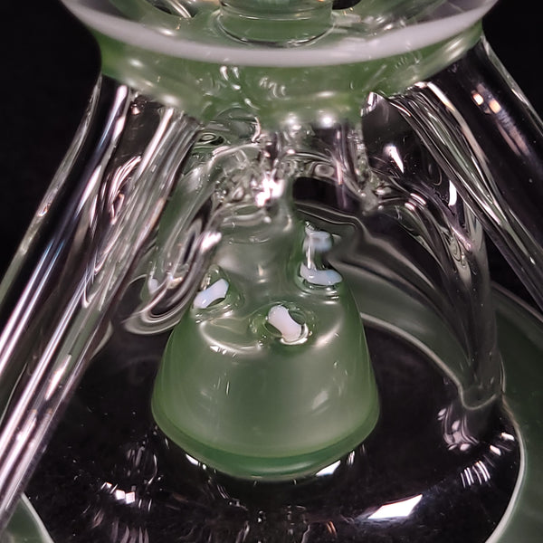 OmGlass.Co - Chromium Faceted Vasuki 2025