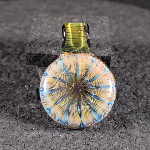 Steve Sizelove - Opal Explosion Blue Bubbletrap Pendant 2026